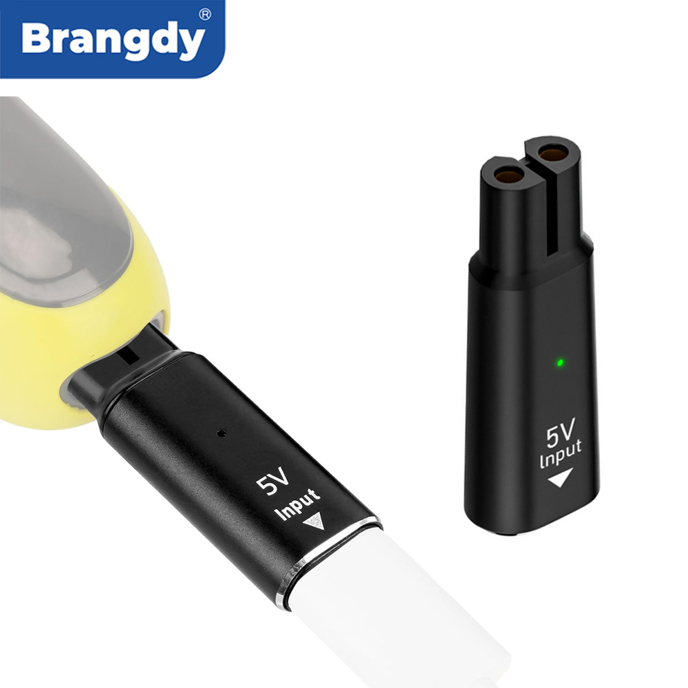 Aftershave - Brangdy 5V Type-C ماكينة حلاقة محول