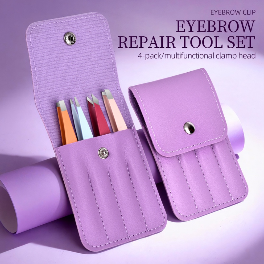Grooming Kit - مجموعة ملاقط حواجب احترافية من الفولاذ