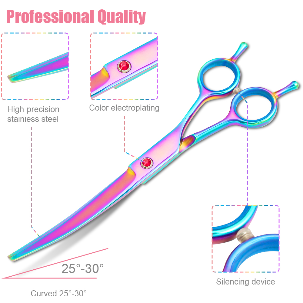مقص احترافي للعناية بالكلاب مق - مراجعة Grooming Scissors وسعره