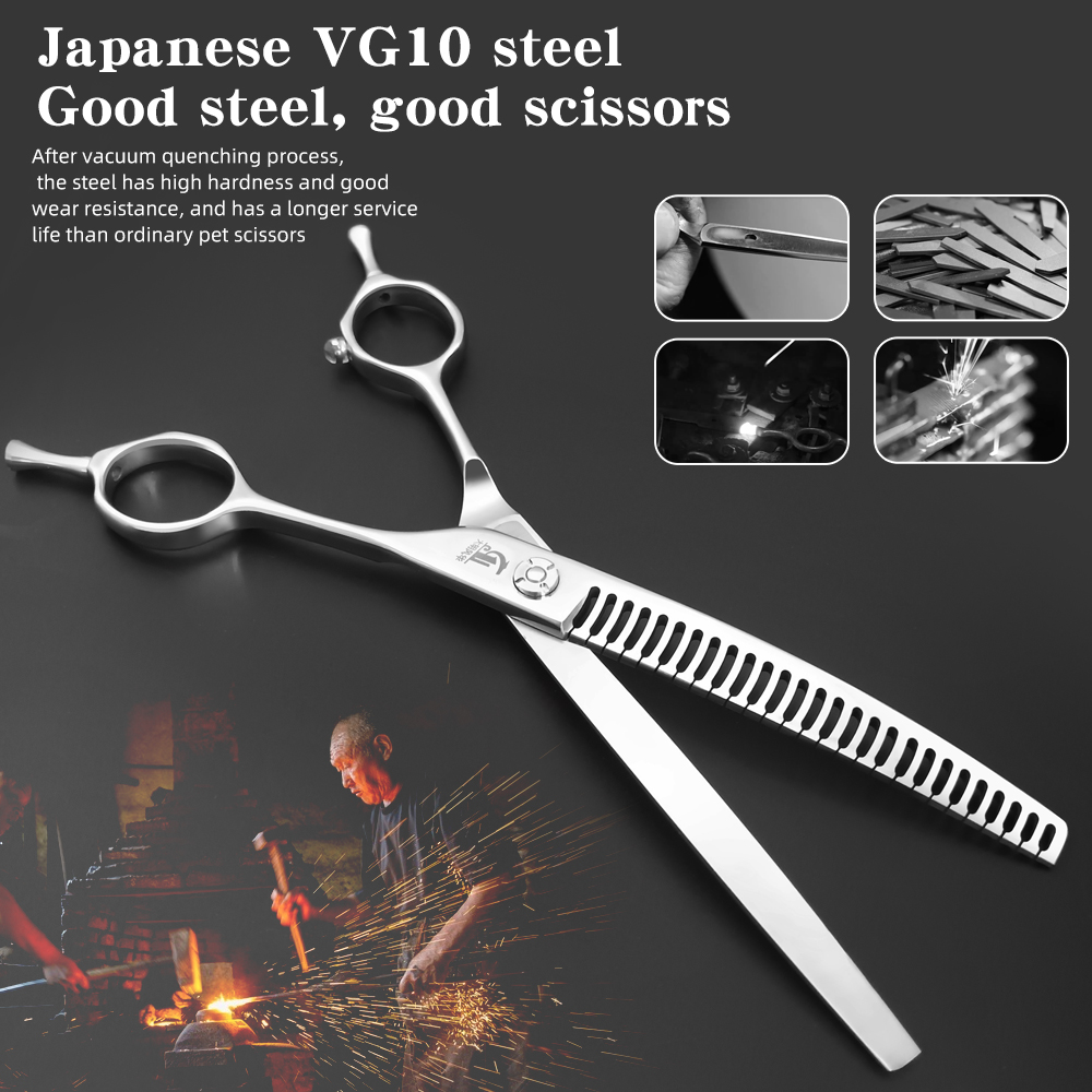 مقص تجميل للكلاب على شكل عظمة  - مراجعة Grooming Scissors وسعره