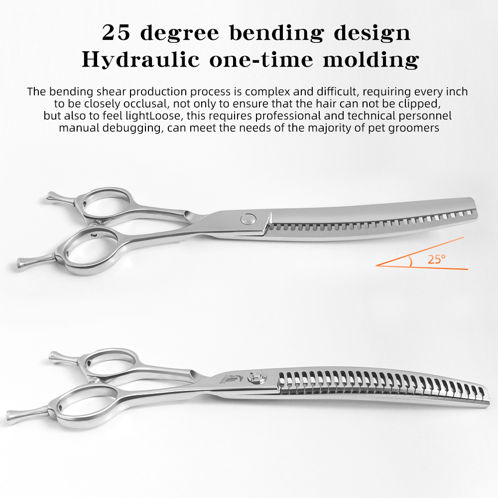 مقص تجميل للكلاب على شكل عظمة  - مراجعة Grooming Scissors وسعره