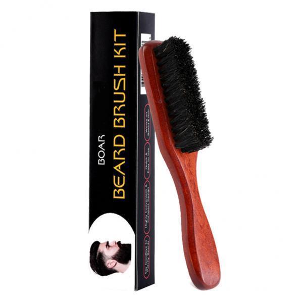 فرشاة لحية خشبية ناعمة، طقم ال - مراجعة Mens Grooming Travel Kit وسعره