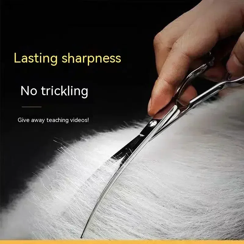 الحيوانات الأليفة الاستمالة مق - مراجعة Grooming Scissors وسعره