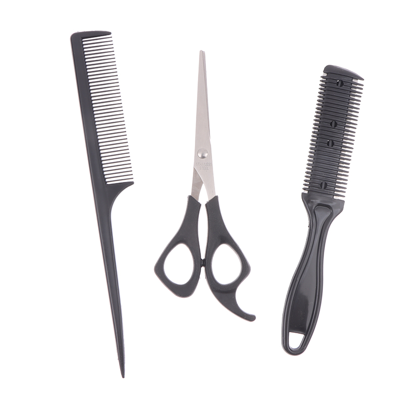 جديد【4 قطع من مقصات الشعر، مقص - مراجعة Grooming Scissors وسعره