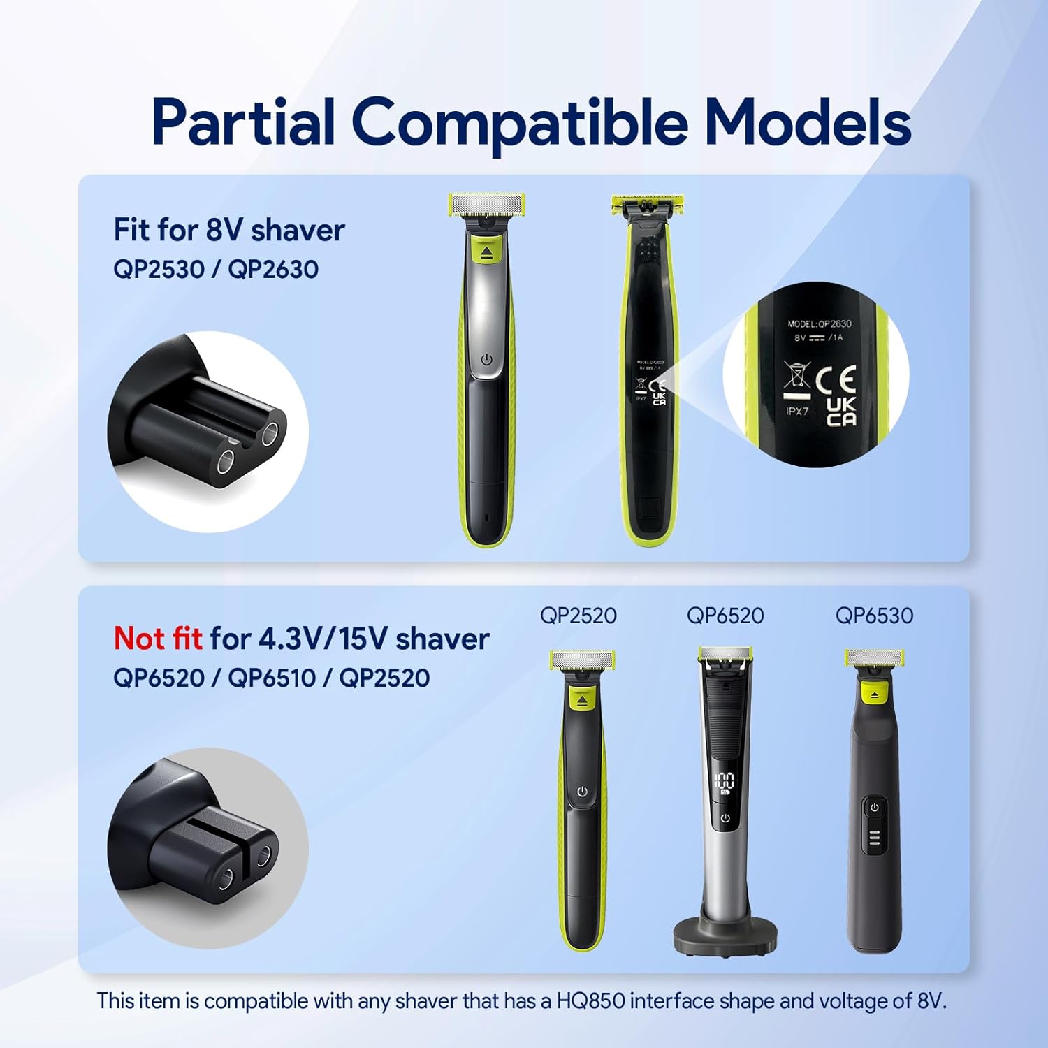 محول شحن ماكينة حلاقة 8 فولت H - مراجعة Electric Razor وسعره
