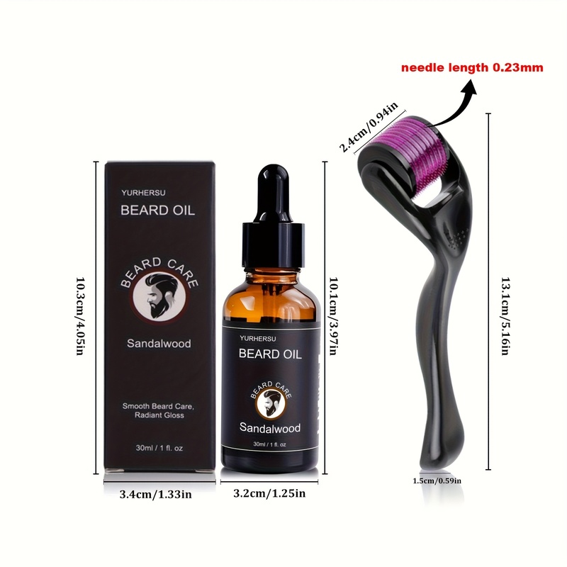 زيت أساسي للعناية باللحية مع ز - مراجعة Beard Oil وسعره