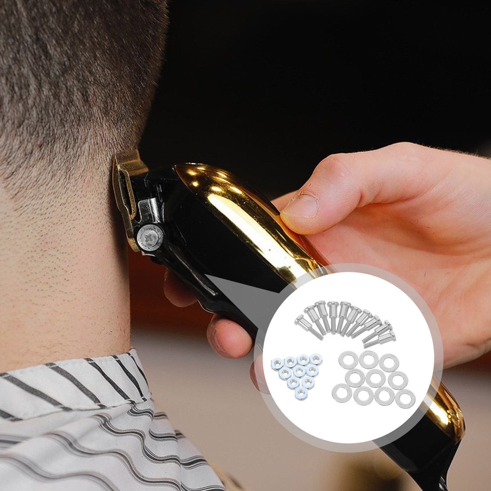 10 مجموعات من براغي ماكينة قص  - مراجعة Hair Clipper وسعره