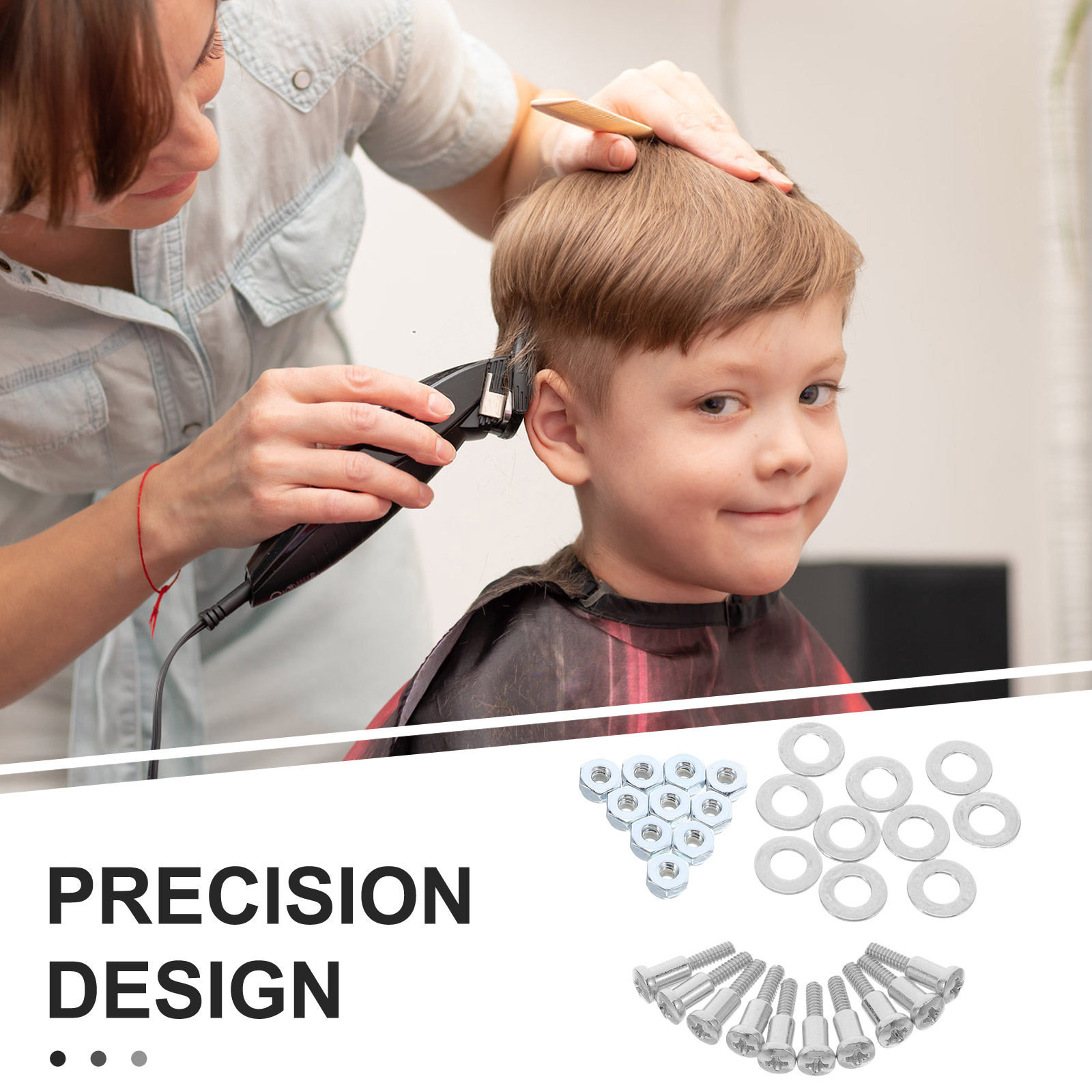 10 مجموعات من براغي ماكينة قص  - مراجعة Hair Clipper وسعره