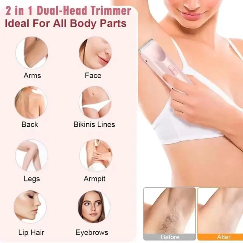 ماكينة حلاقة كهربائية للنساء ب - مراجعة Body Trimmer وسعره
