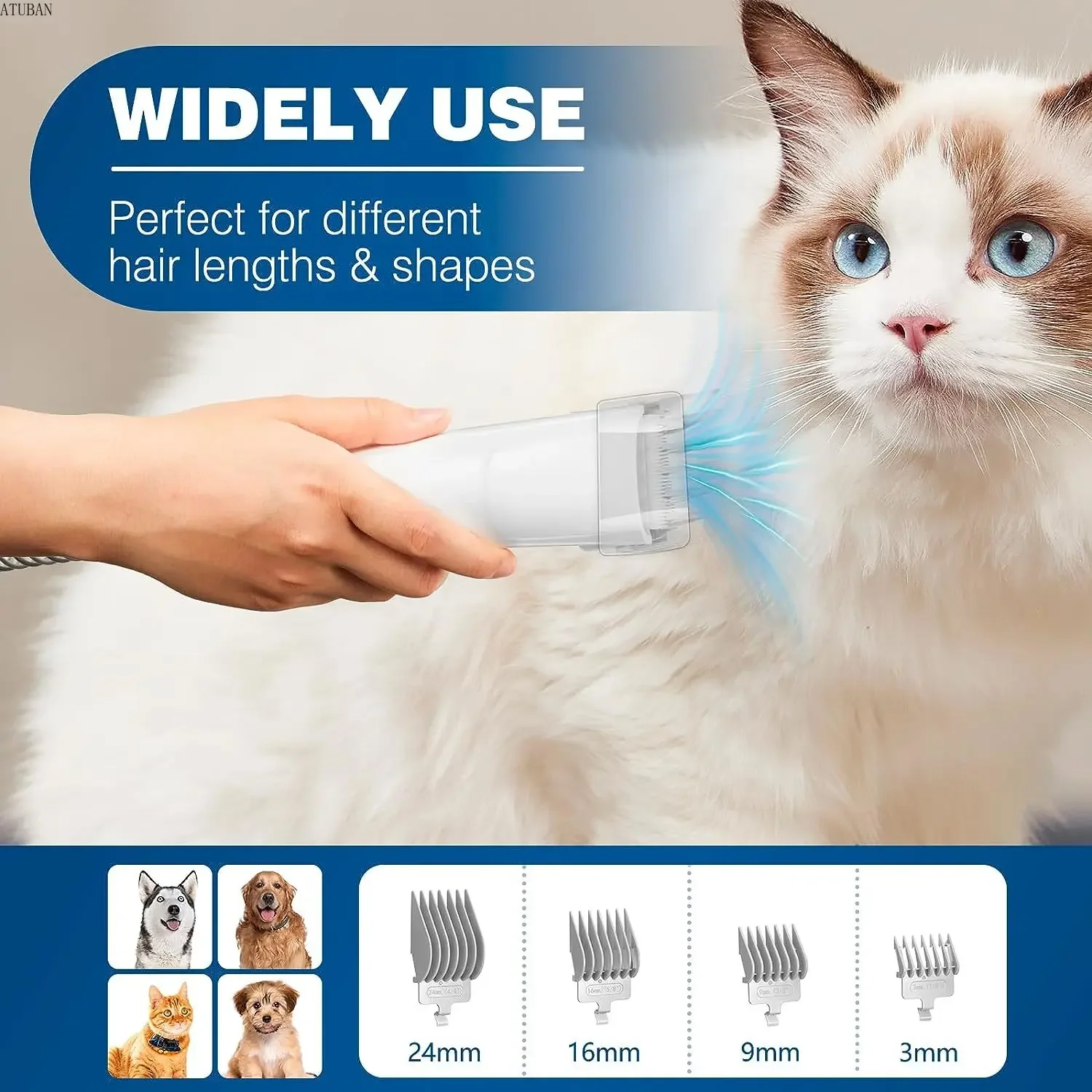طقم تجميل الكلاب الفاخر من STL - مراجعة Grooming Kit وسعره