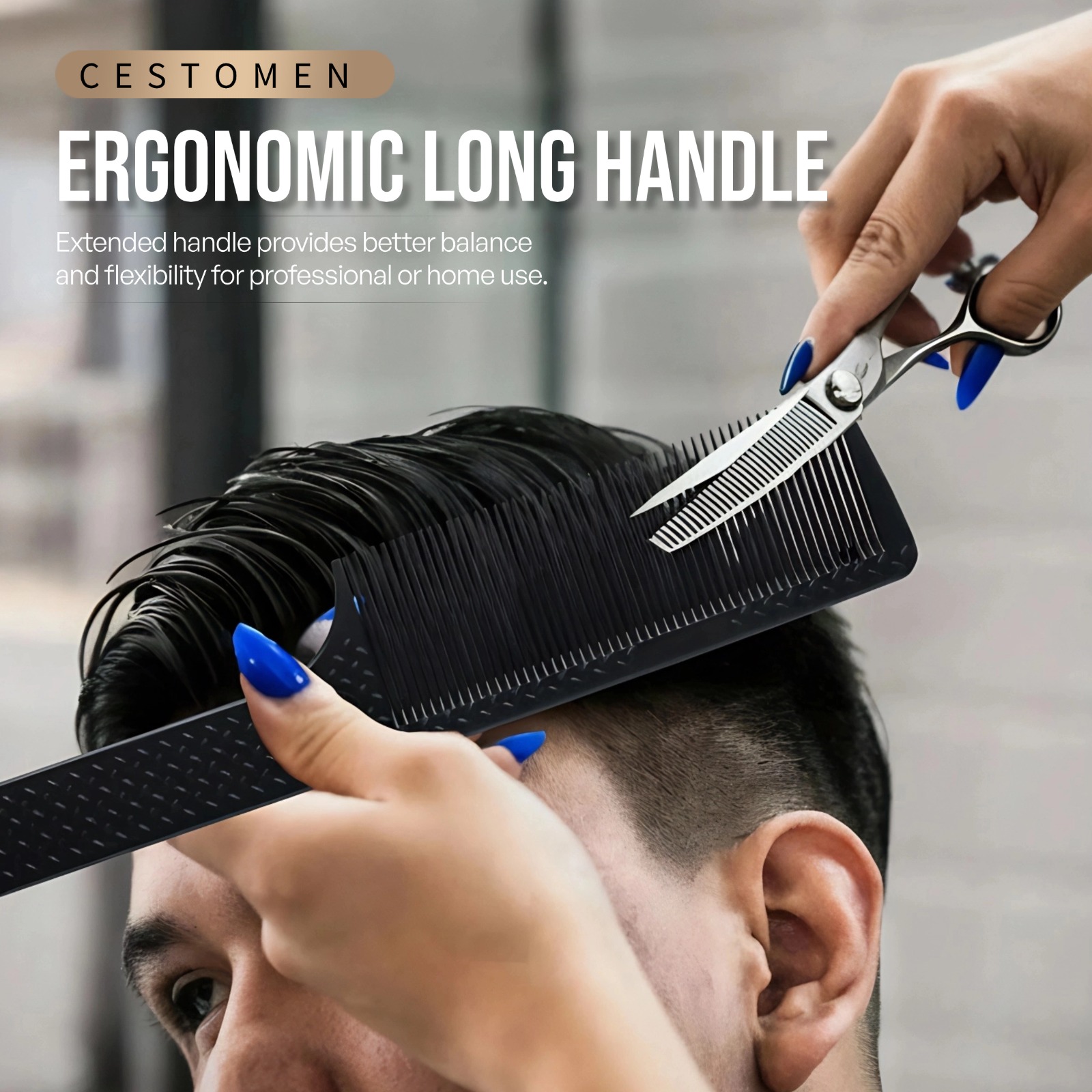 مجموعة أمشاط قص الشعر الاحتراف - مراجعة Men'S Grooming Hairstyles وسعره