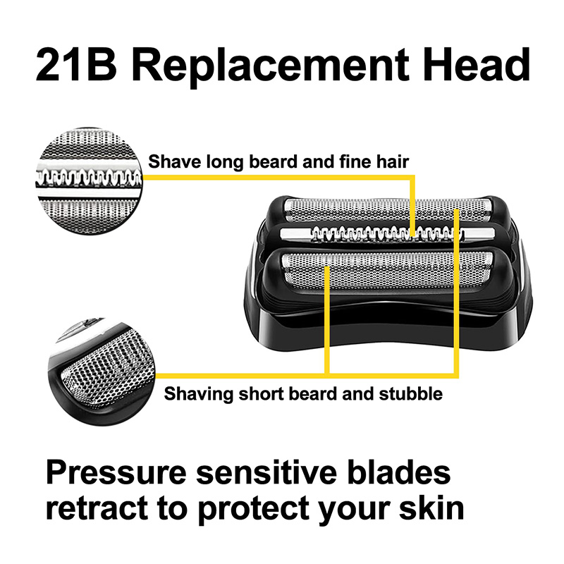 21B لشفرات ماكينة الحلاقة الكه - مراجعة Electric Razor وسعره