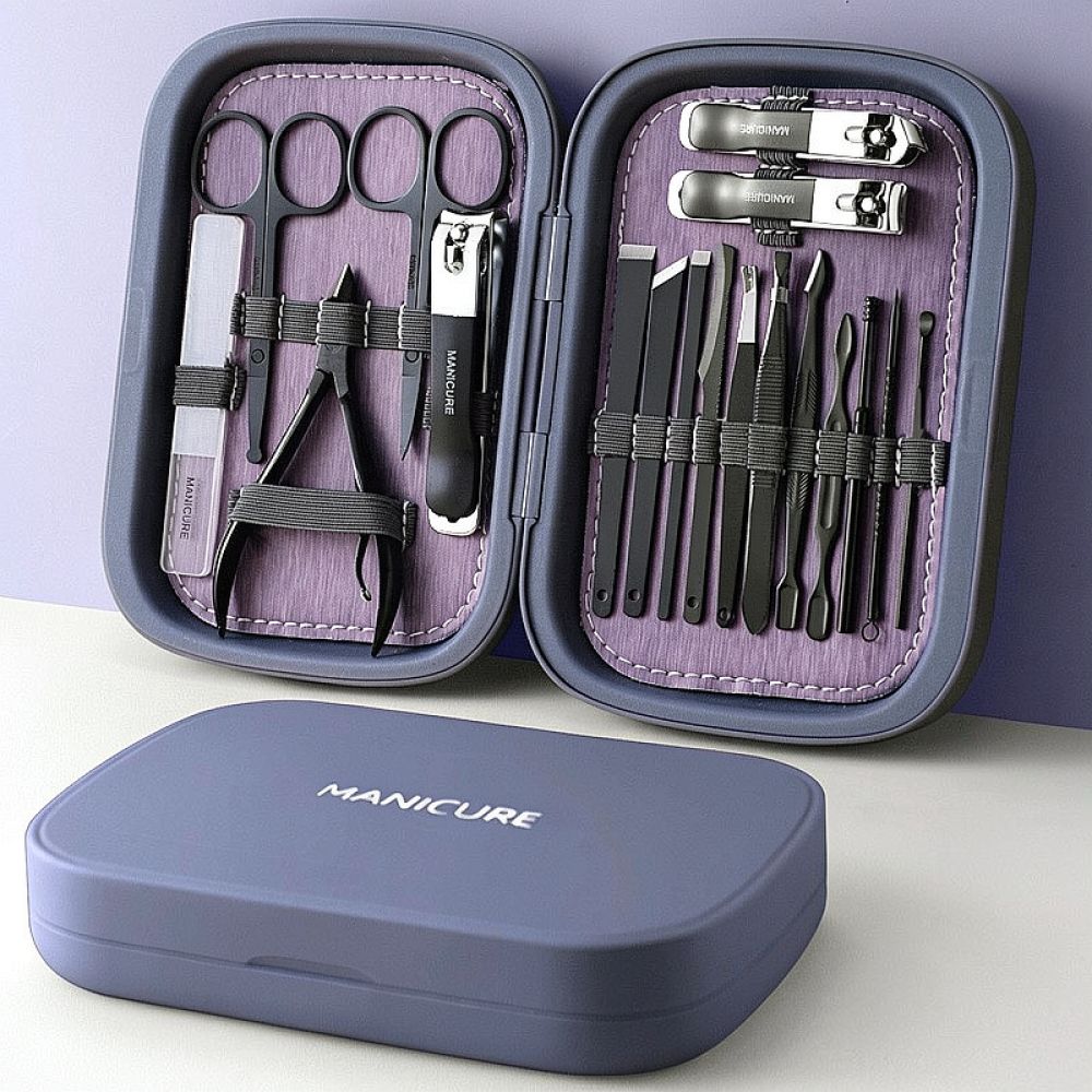 مجموعة مقصات احترافية للأظافر، - مراجعة Mens Grooming Travel Kit وسعره