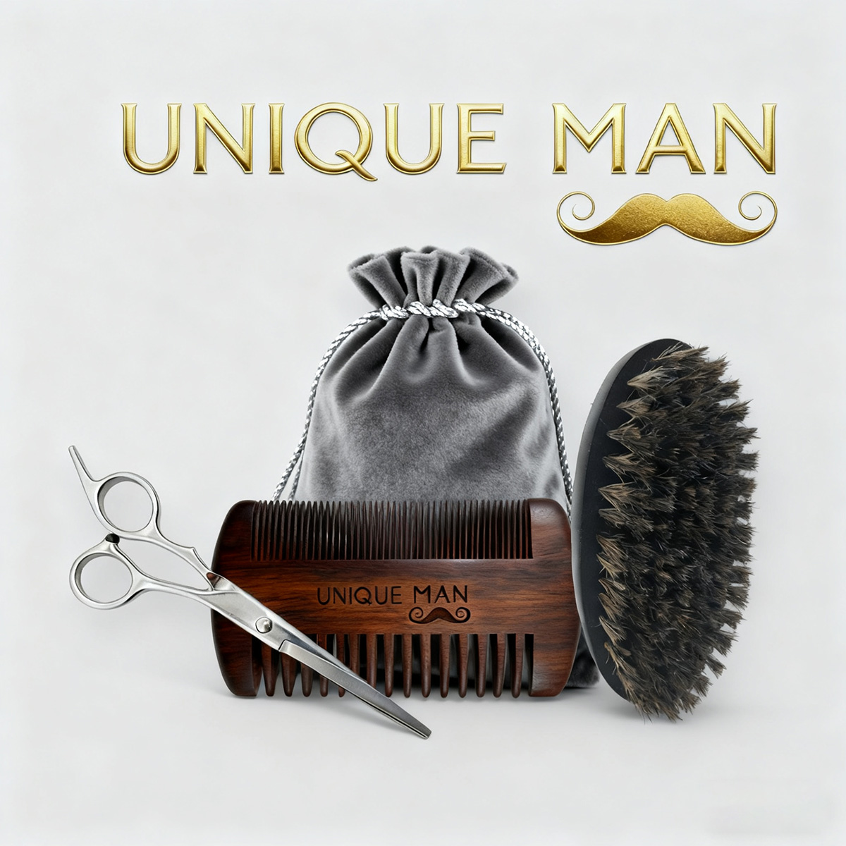 مجموعة اللحية الرجالية الفريدة - مراجعة Grooming Kit وسعره